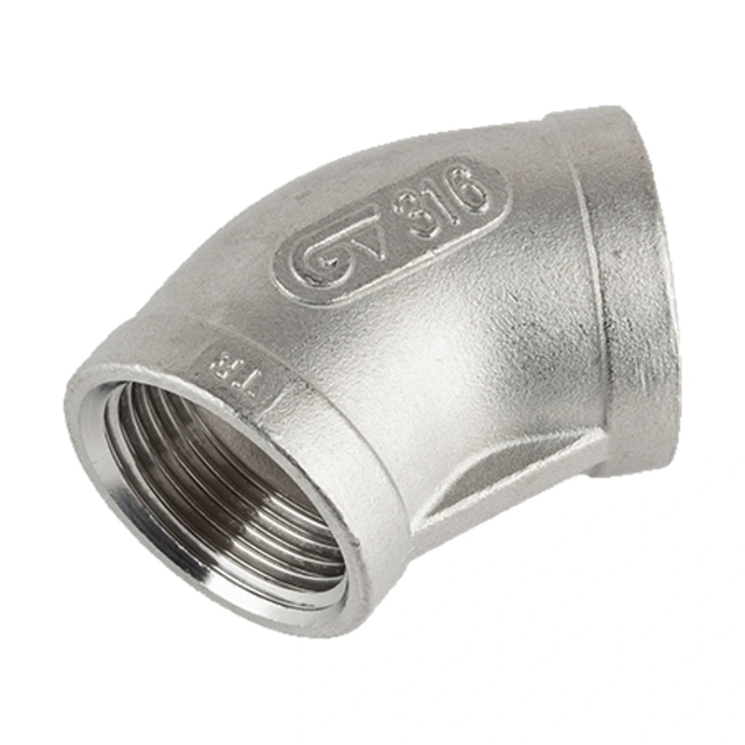 Codo 45° inoxidable