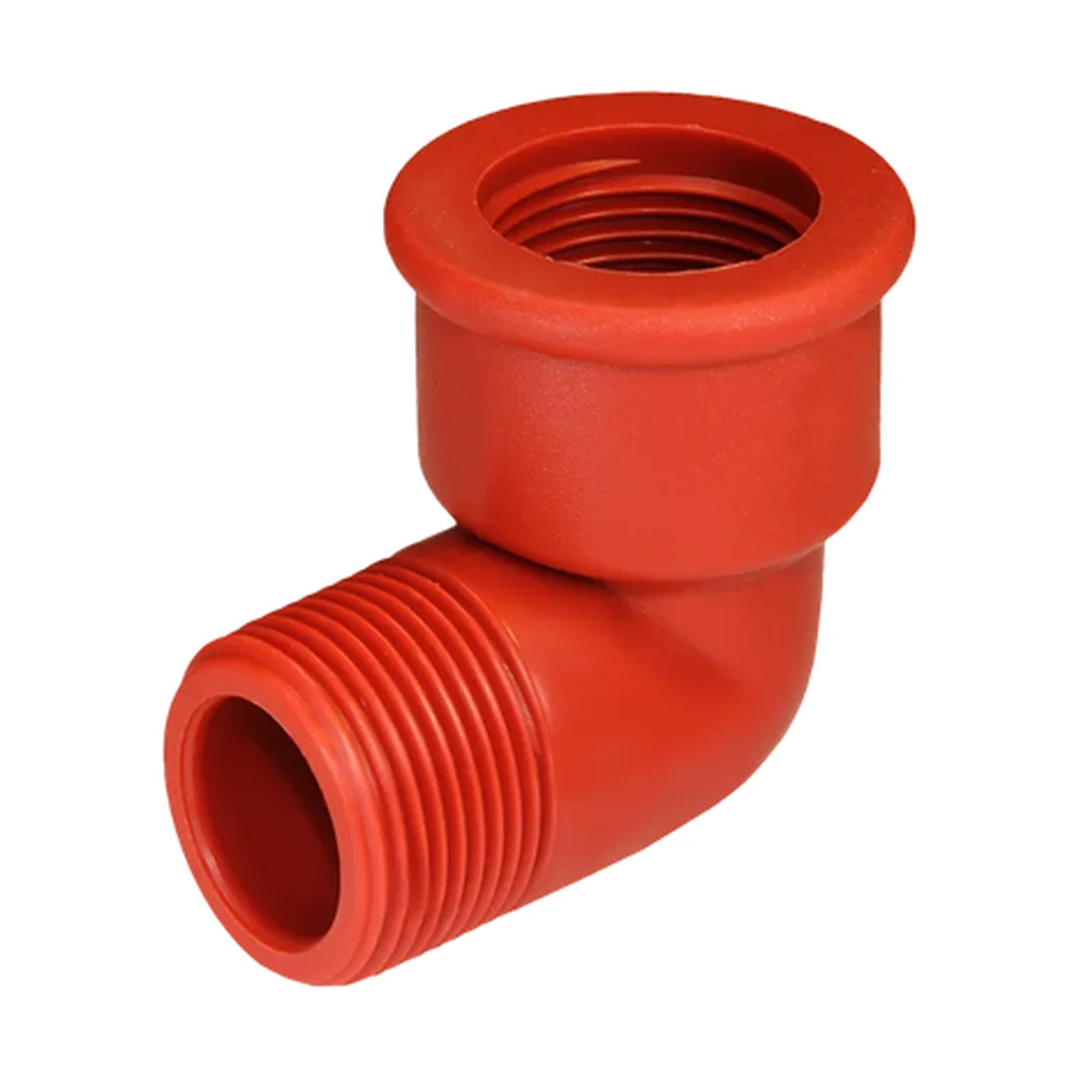 Codo inserto metálico hembra 90°