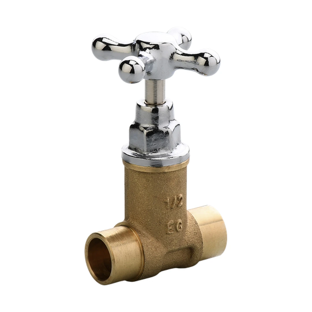 Llave de paso alta para solder