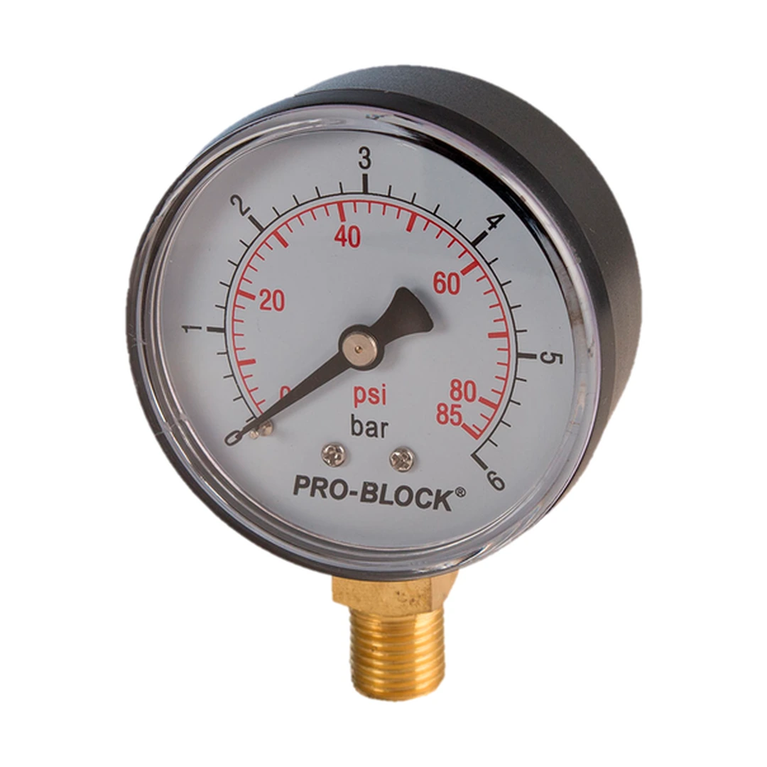 Manómetro radial 0–145 PSI