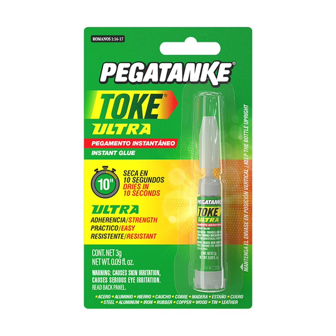 Toke Ultra transparente secado rápido